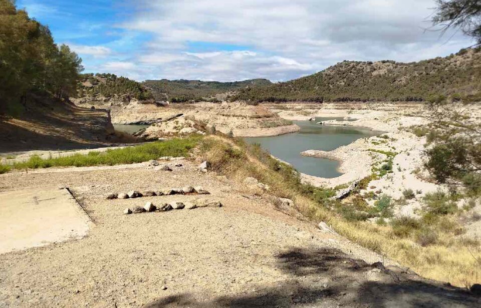 Situación actual del embalse del Guadalhorce.